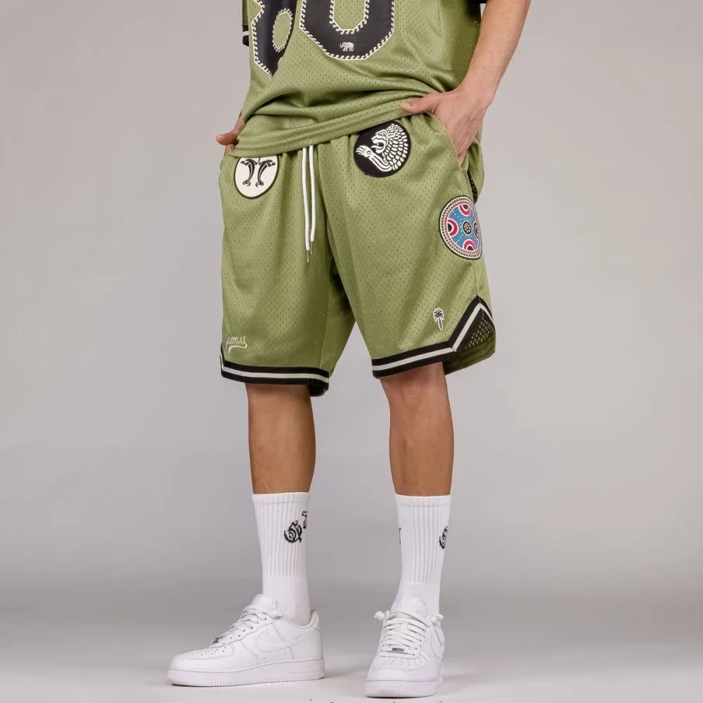 PANTALÓN CORTO GRIMEY THE CLOUT  GREEN | SPRING 23