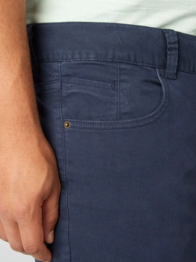 PANTALóN SLIM L30  AZUL