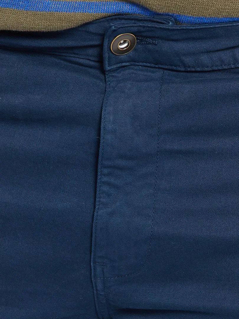 PANTALóN SLIM L30  AZUL