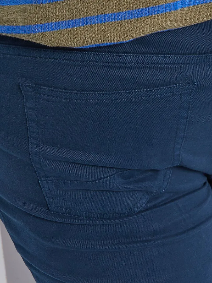 PANTALóN SLIM L30  AZUL