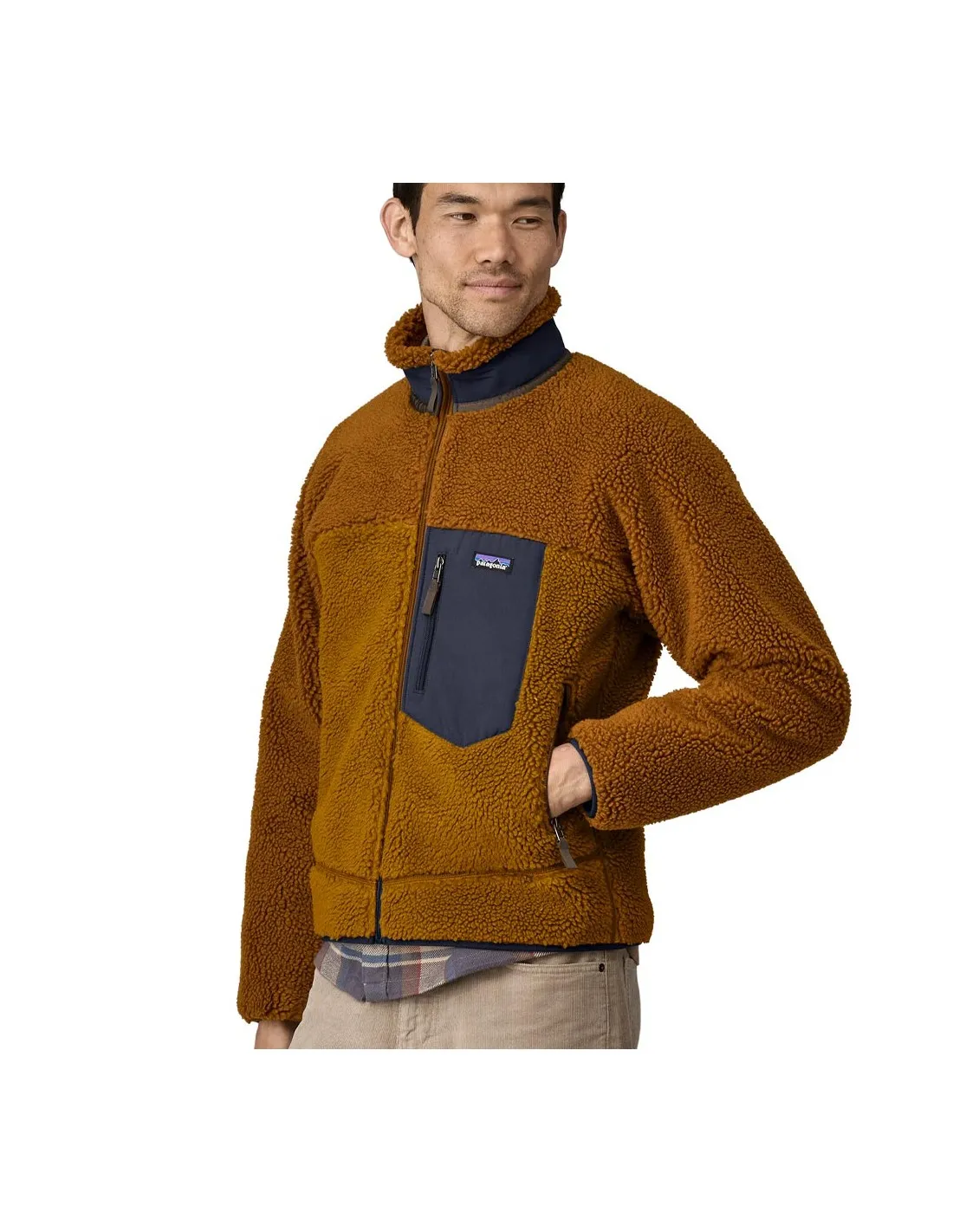 PATAGONIA M'S CLASSIC RETRO X JACKET SHELTER BROWN