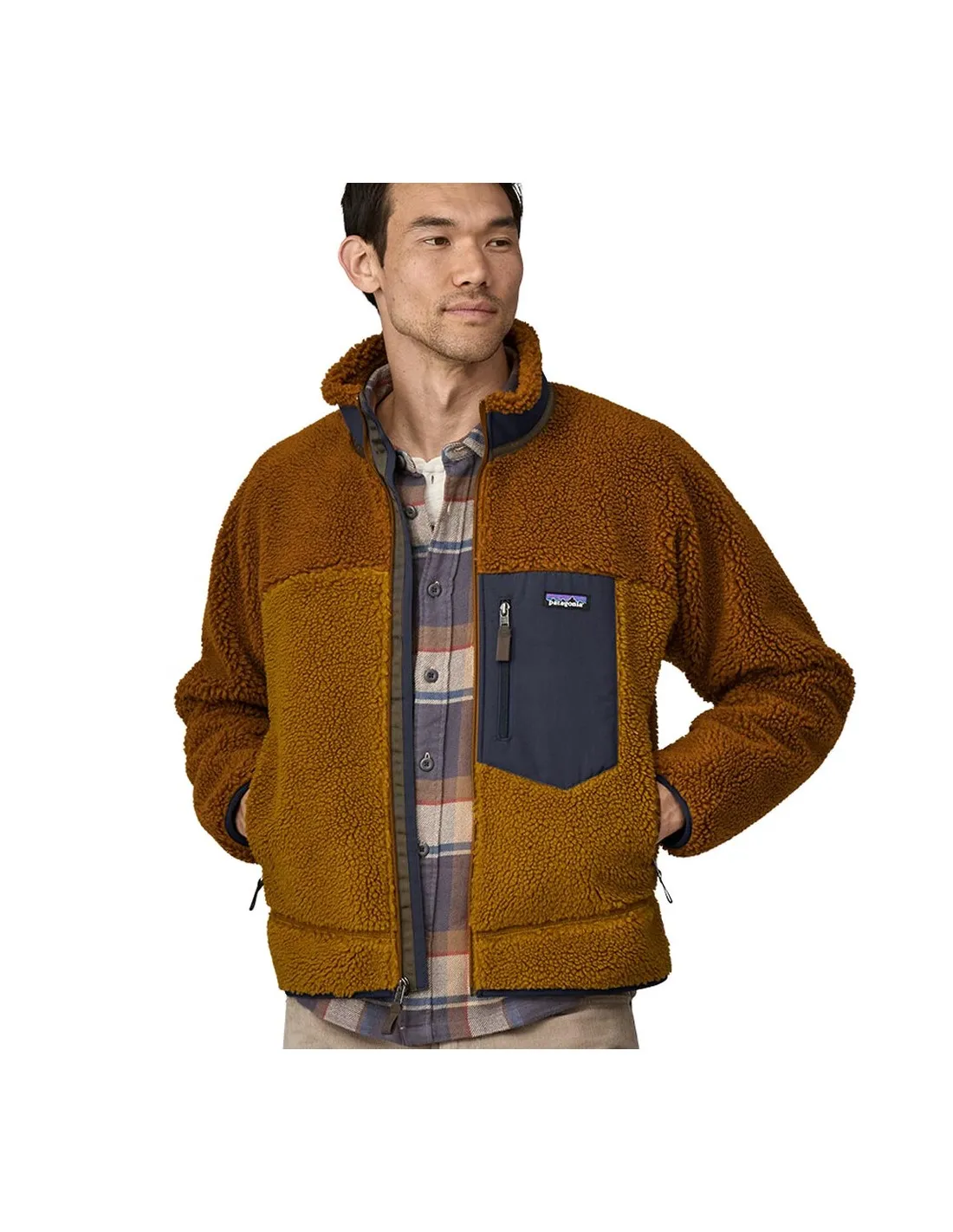 PATAGONIA M'S CLASSIC RETRO X JACKET SHELTER BROWN