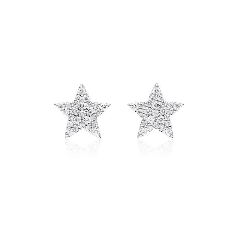 PENDIENTES "BAONE" DIAMANTES ORO 18K
