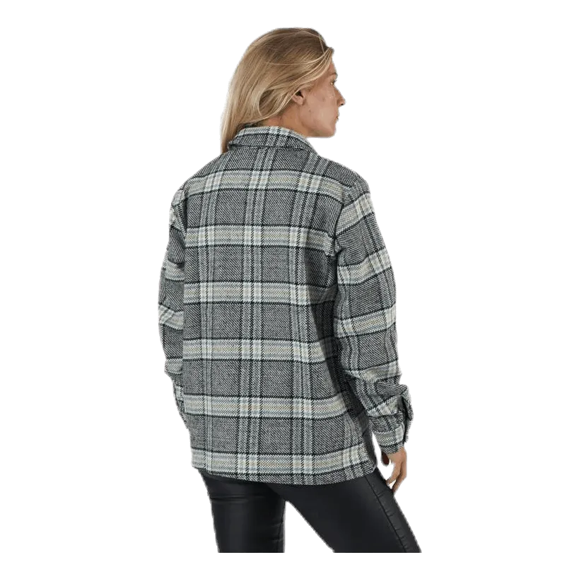 Pieces Anne Shacket D2D Patterned