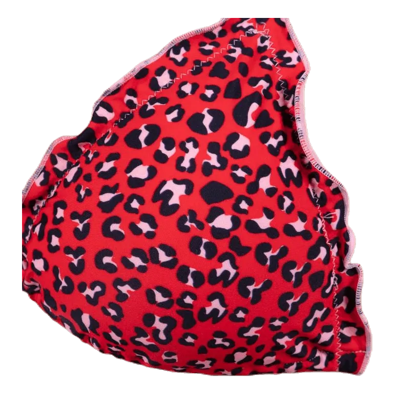 Pieces Benedicte Triangle Bra Red