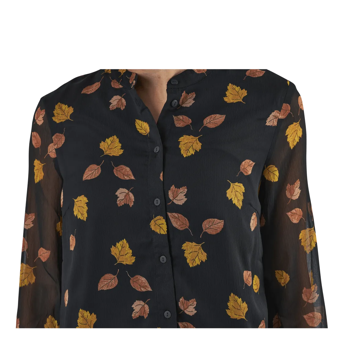 Pieces Blume Ls Shirt Black