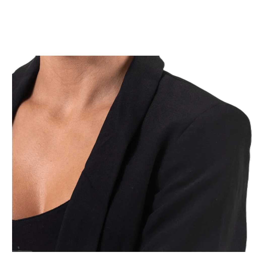 Pieces Boss 3/4 Blazer Black