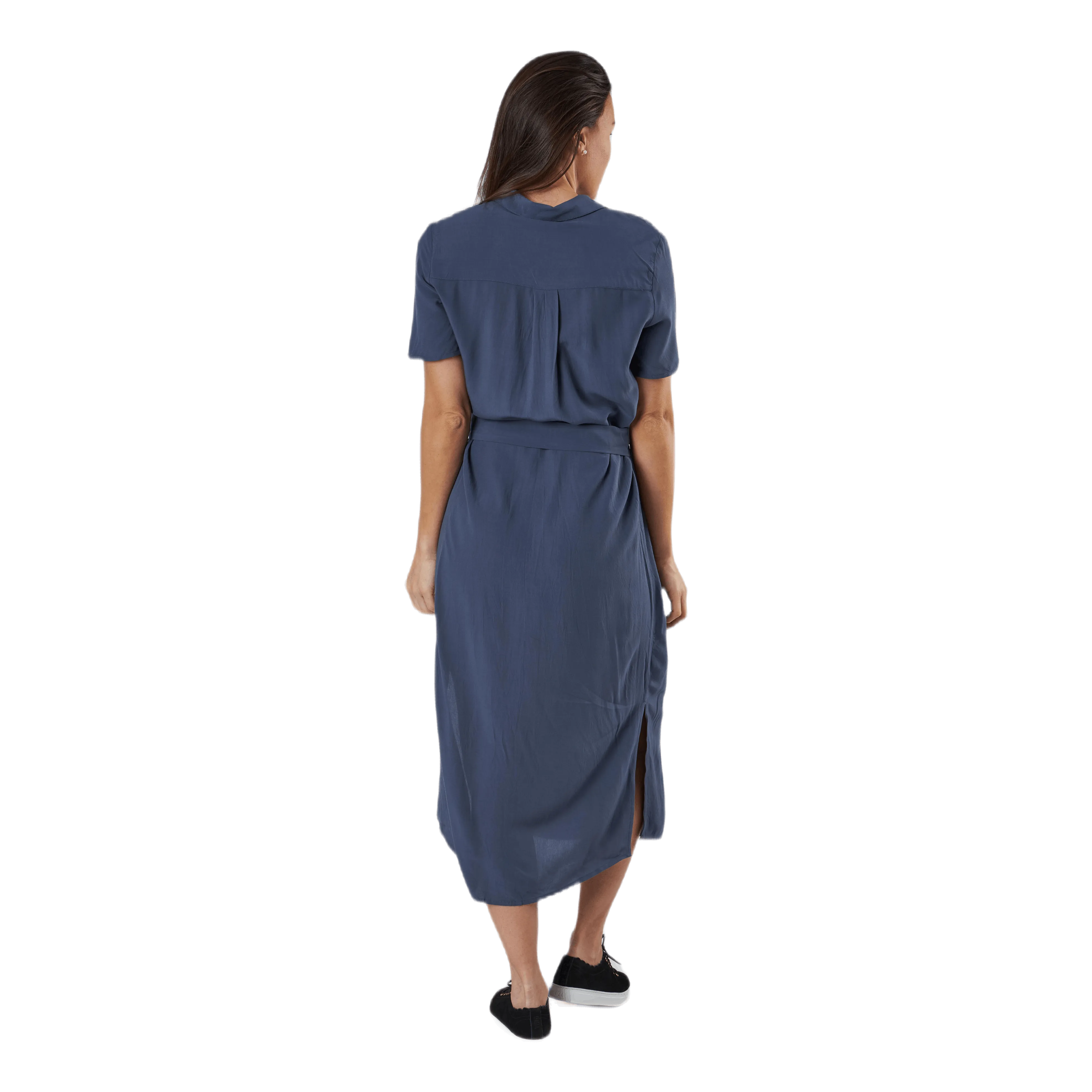 Pieces Cecilie Ss Long Dress Blue
