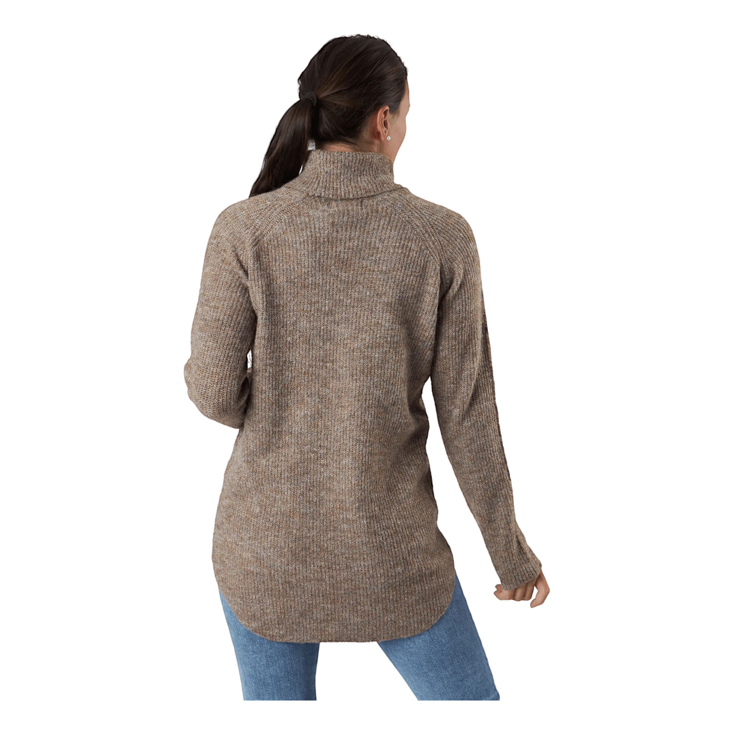 Pieces Ellen Ls Long Knit Fossil