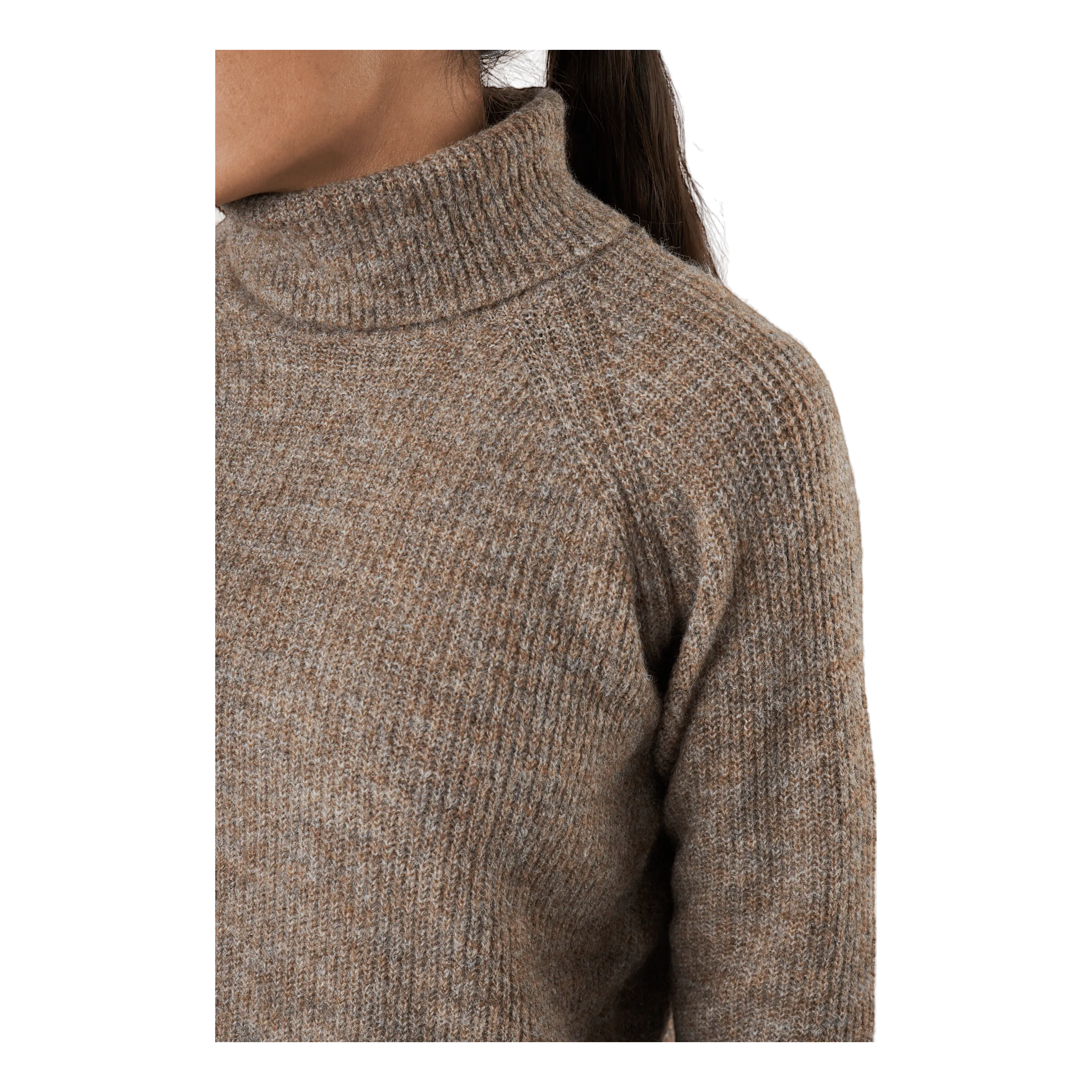 Pieces Ellen Ls Long Knit Fossil
