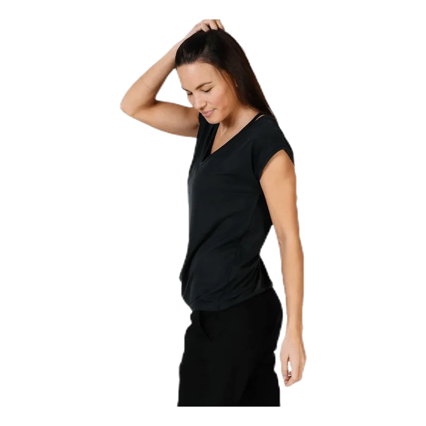 Pieces Kamala Tee Black