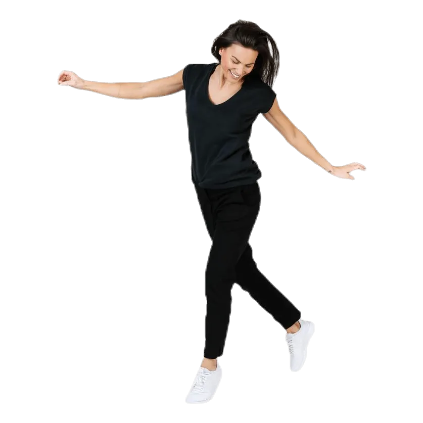 Pieces Kamala Tee Black