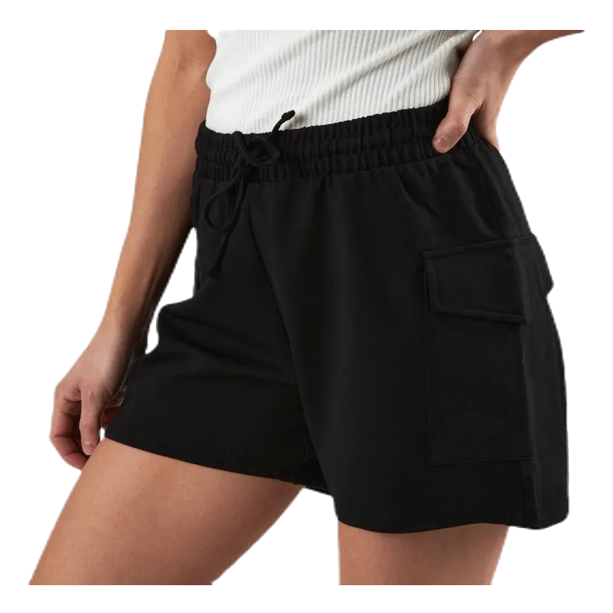 Pieces Marisa Mw Shorts Black