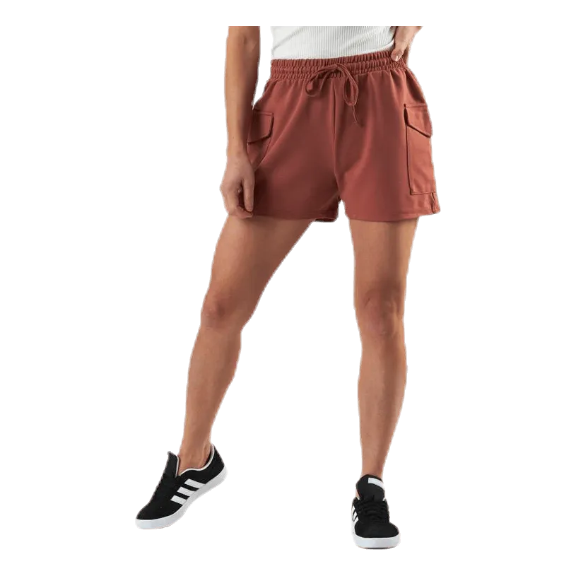 Pieces Marisa Mw Shorts Brown