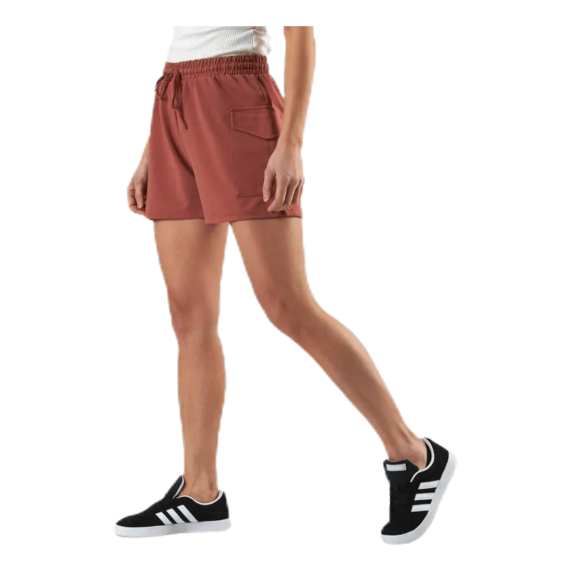 Pieces Marisa Mw Shorts Brown