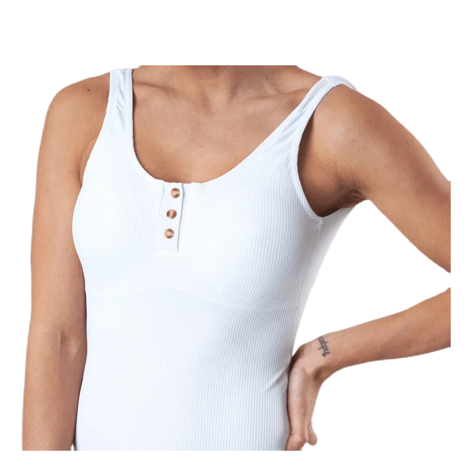Pieces Nancy Swimsuit White