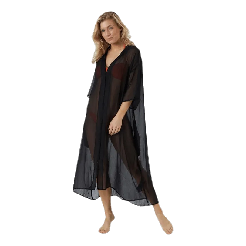 Pieces Nertrud Kaftan Black