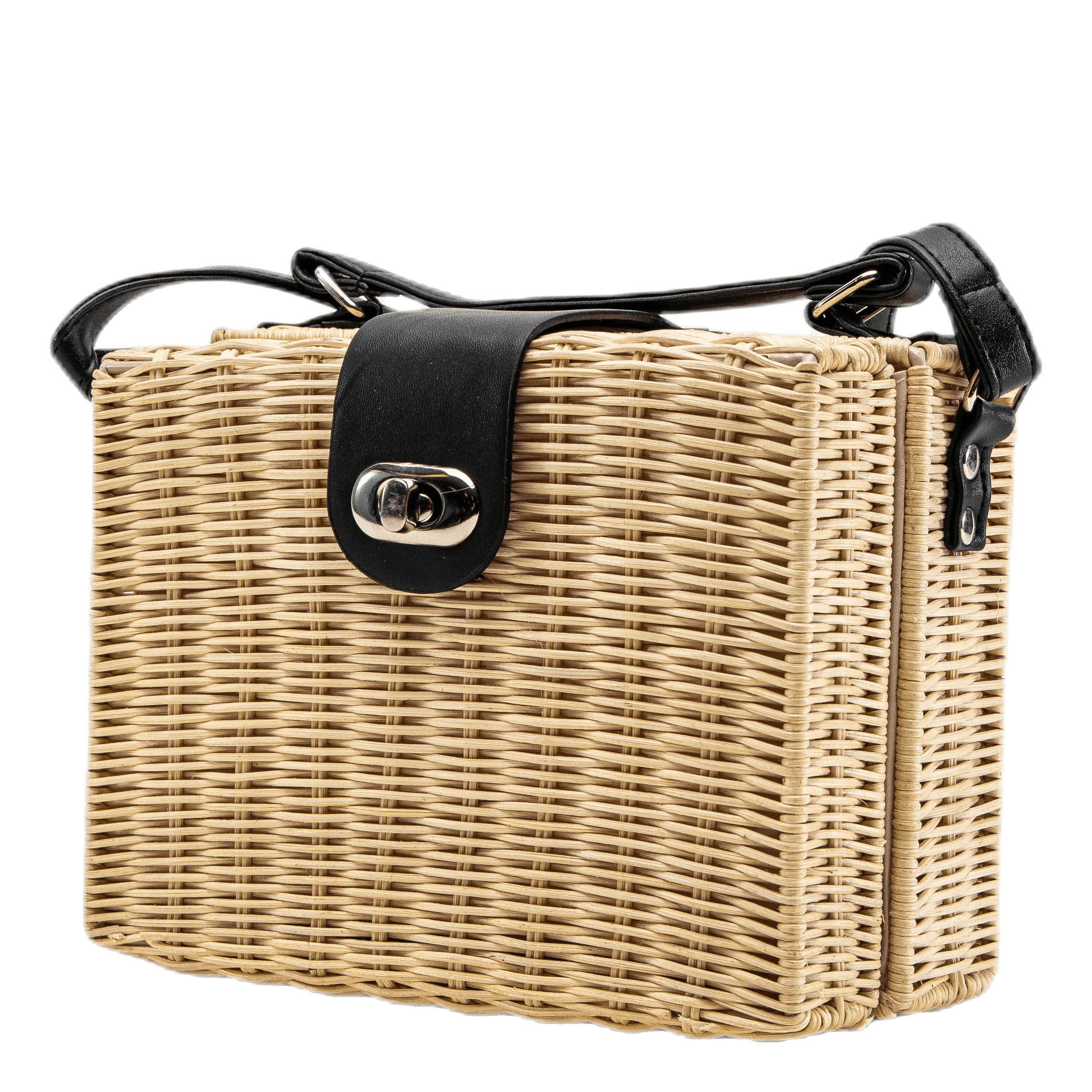 Pieces Oelle Boxy Cross Body Beige