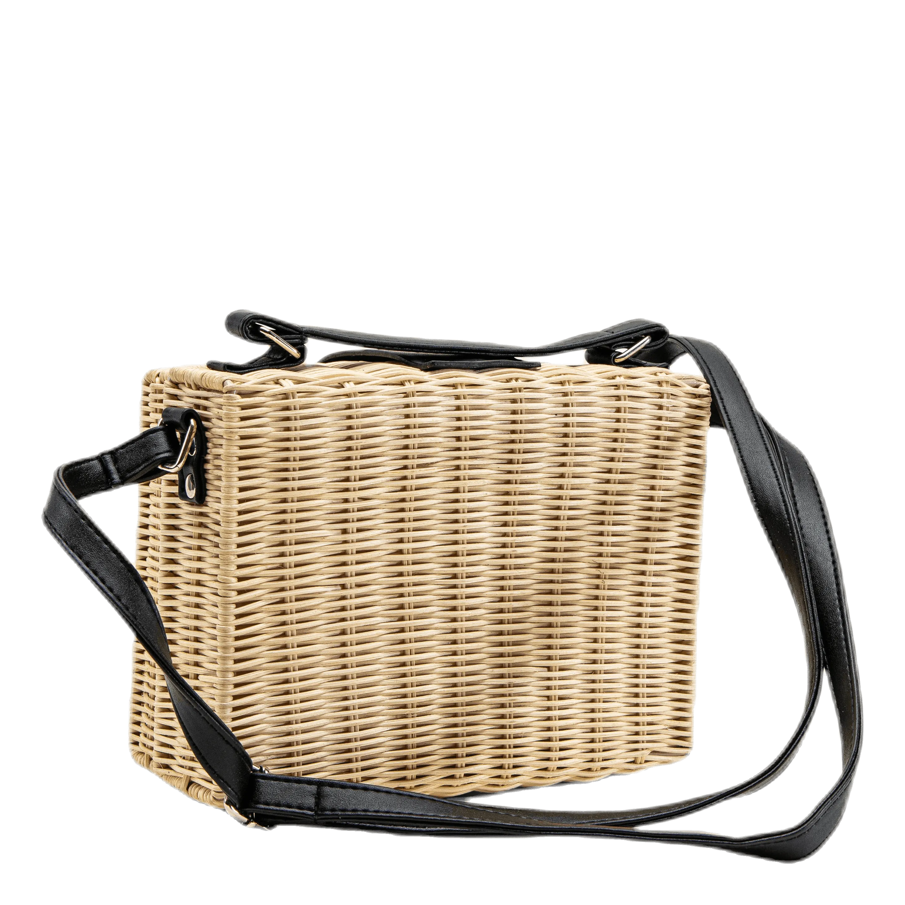 Pieces Oelle Boxy Cross Body Beige
