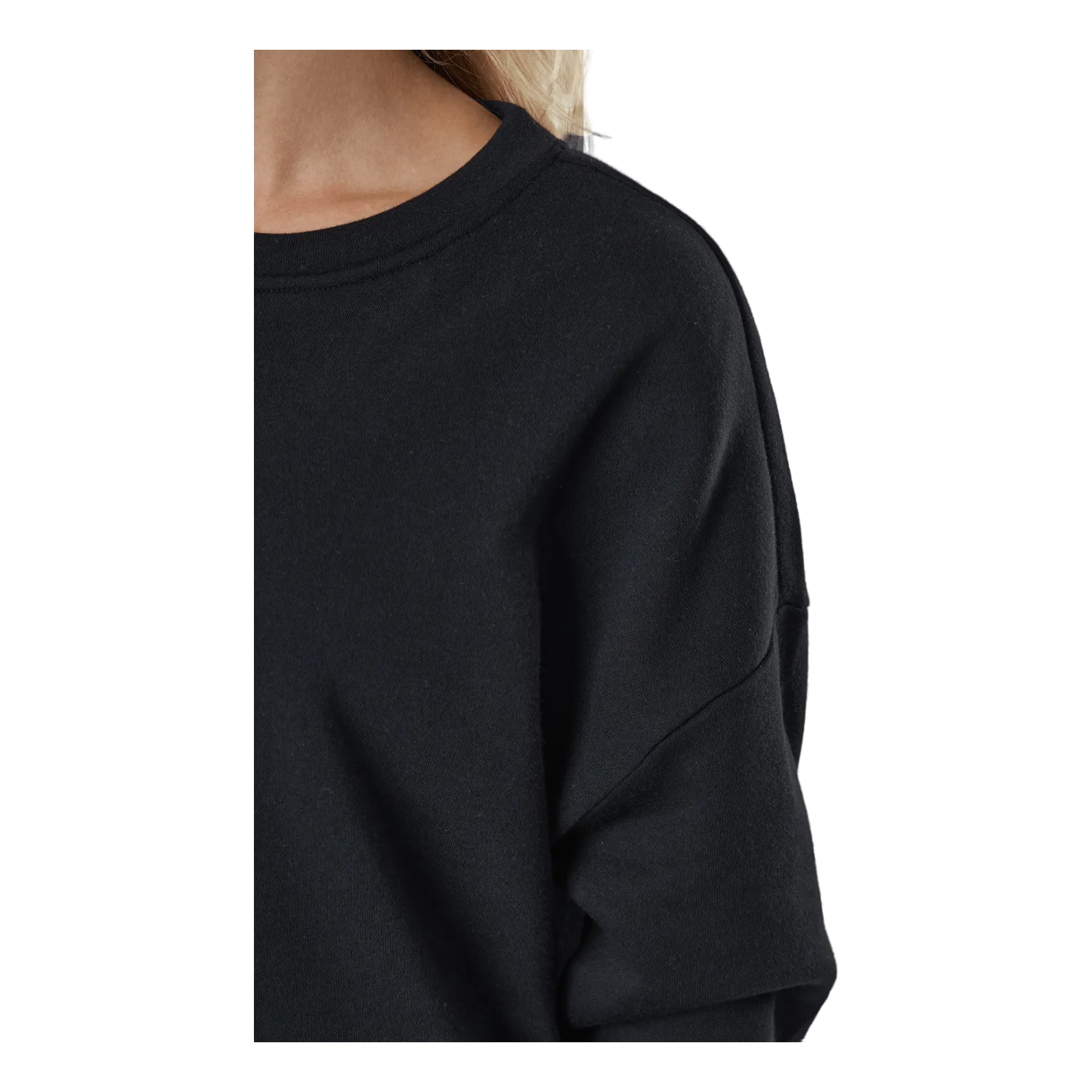 Pieces Pcchilli Ls Sweat Noos Bc Black