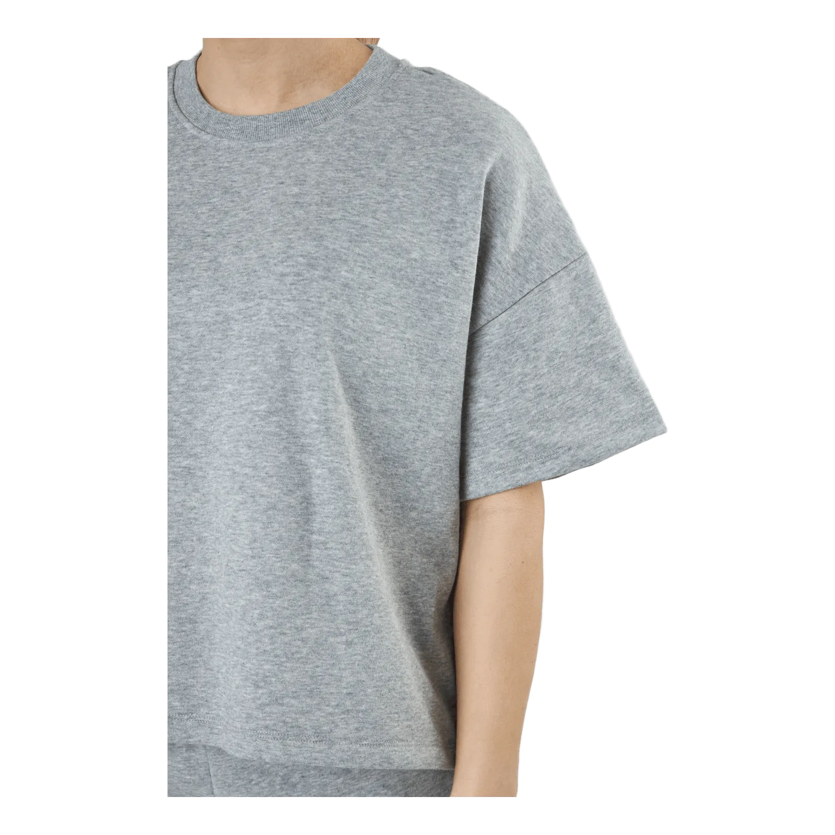 Pieces Pcchilli Summer 2/4 Loose Swea Light Grey Melange