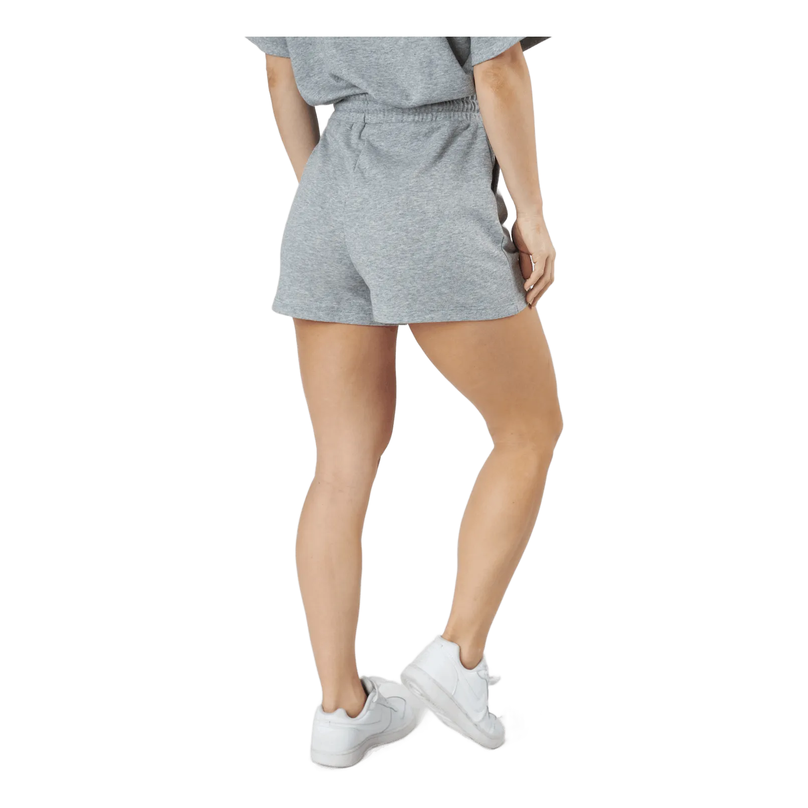 Pieces Pcchilli Summer Hw Shorts Light Grey Melange