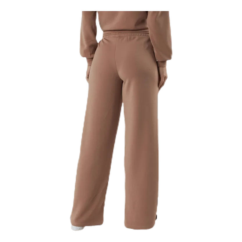 Pieces Rise Mw Wide Pant Lounge Red