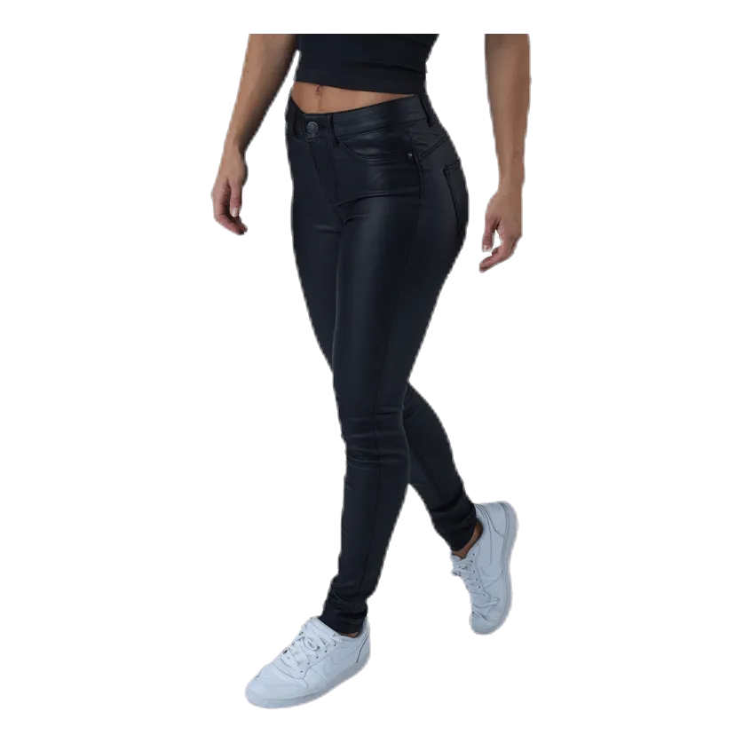 PIECES SHAPEUP PARO SKN MW COATED BLACK