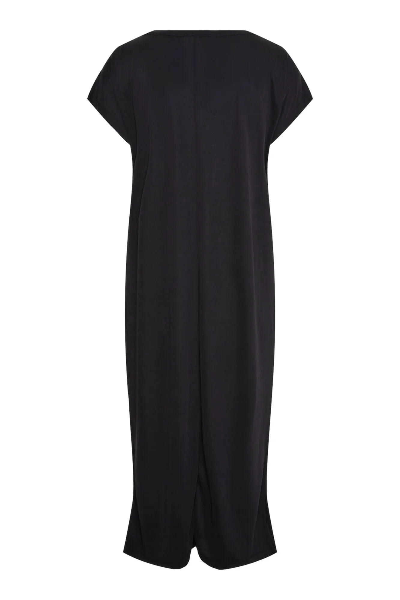 Pieces Vestido midi mujer con escote en forma de pico.