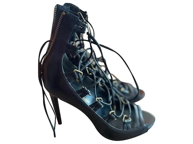 Pierre Balmain Sandalias Negro 