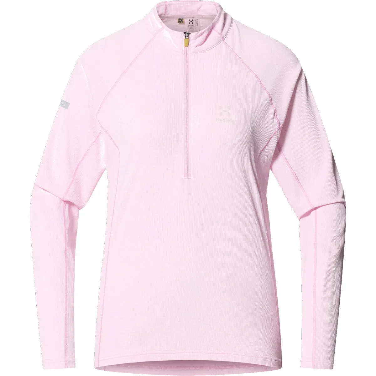 Polar Mujer L.I.M Tempo Trail Halfzip Wome Haglöfs Rosa