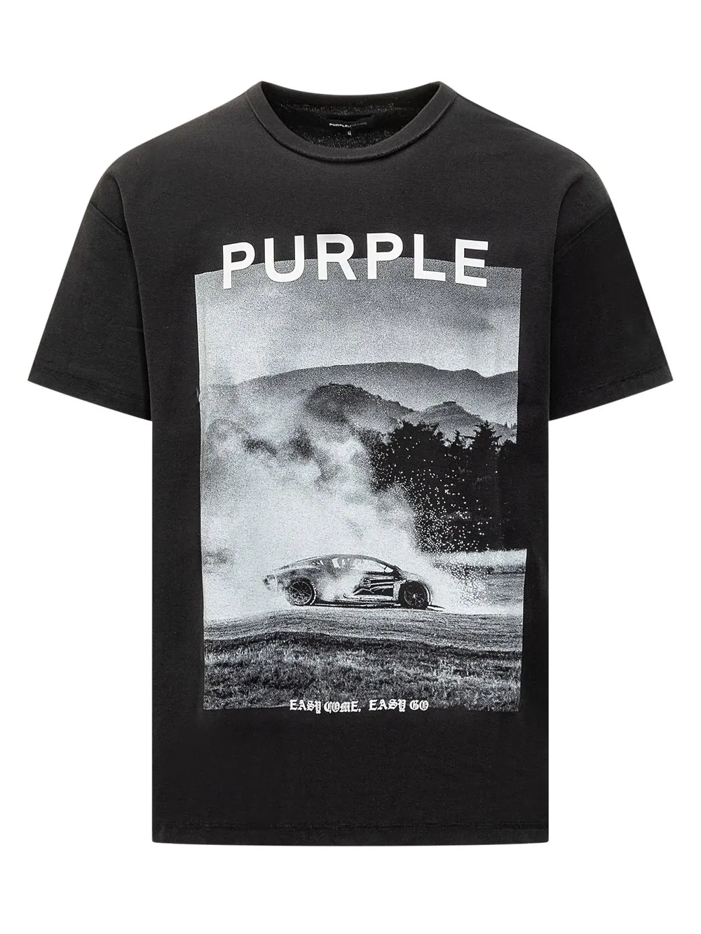 PURPLEBRAND TSHIRT WITH PRINT