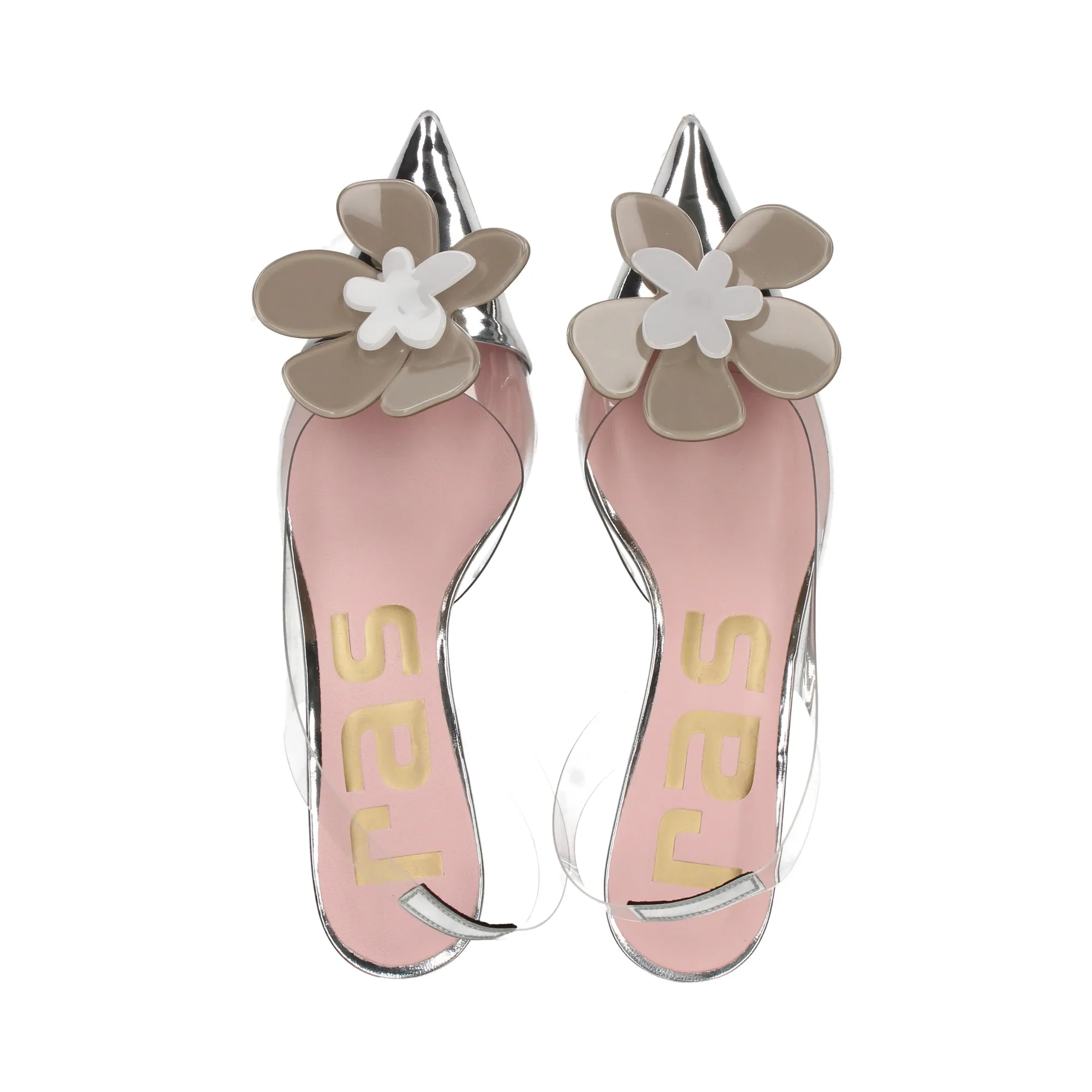 RAS Zapatos de tacón medio de Mujer GRIS