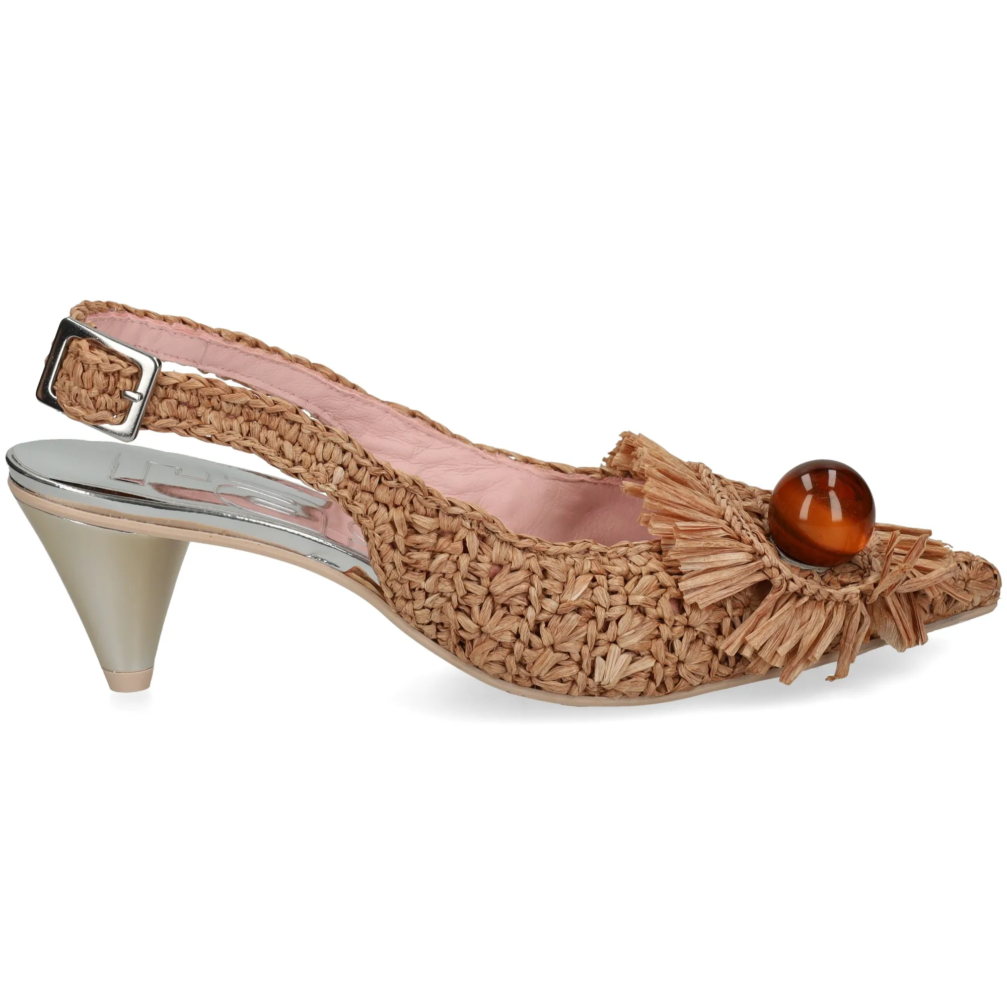 RAS Zapatos de tacón medio de Mujer TAN