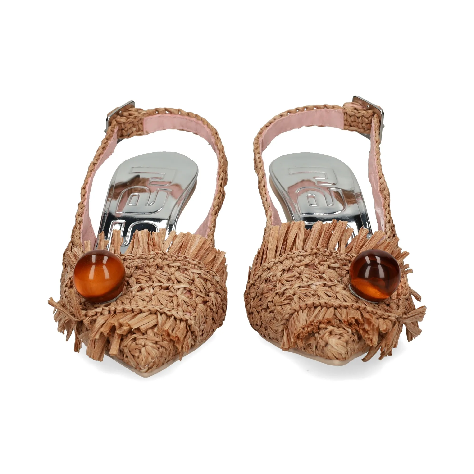 RAS Zapatos de tacón medio de Mujer TAN