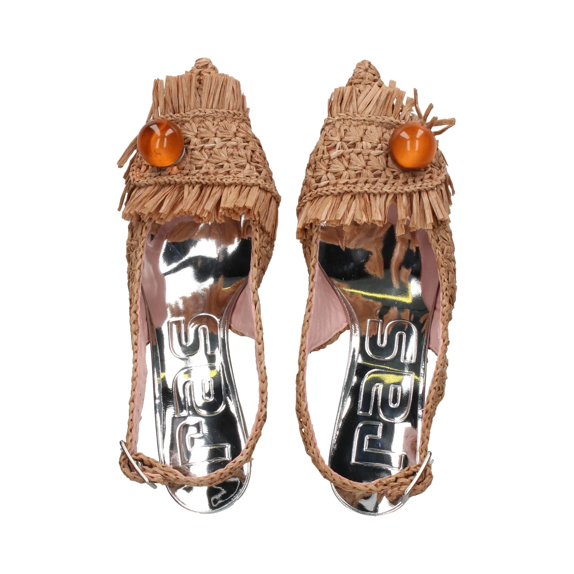 RAS Zapatos de tacón medio de Mujer TAN