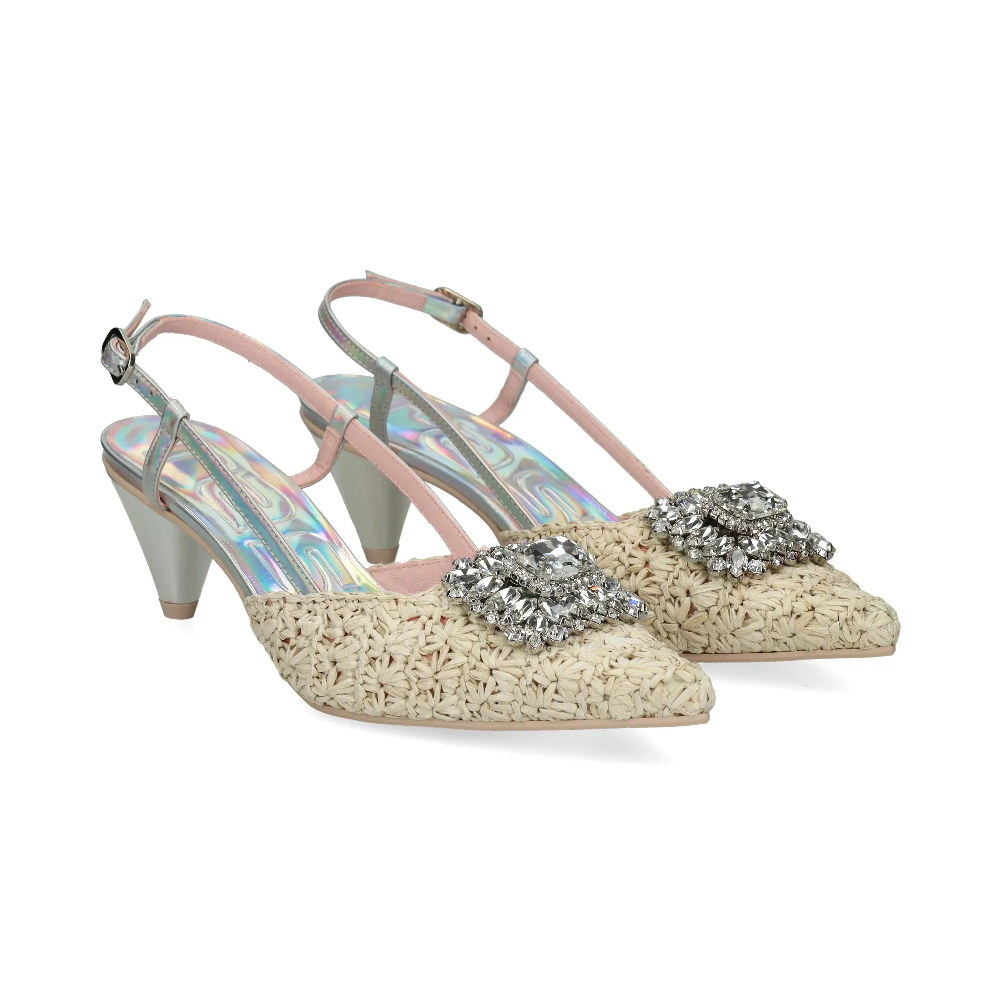 RAS Zapatos de tacón medio de Mujer TRIGO