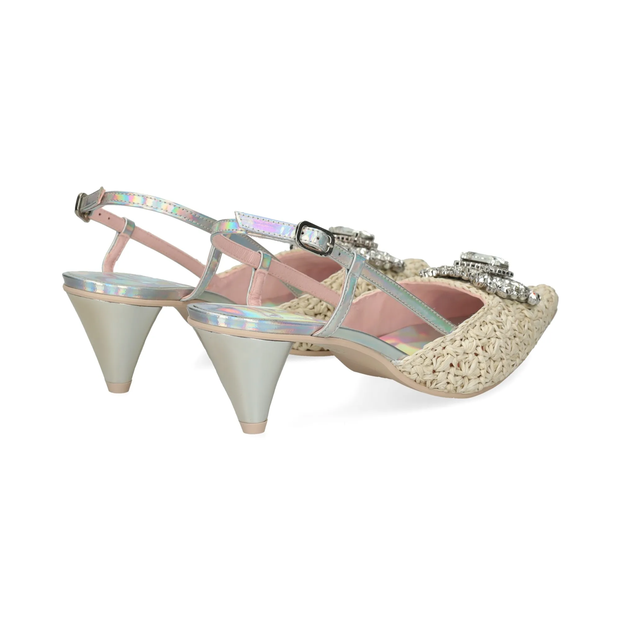 RAS Zapatos de tacón medio de Mujer TRIGO