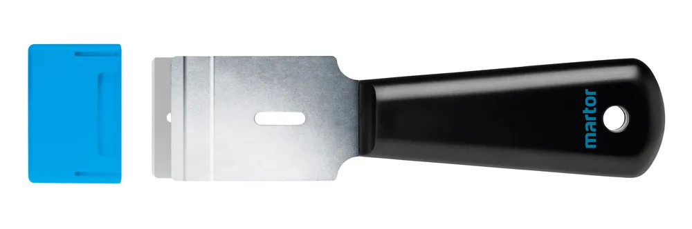 Rasqueta MARTOR SCRAPEX ARGENTAX, con tapa protectora
