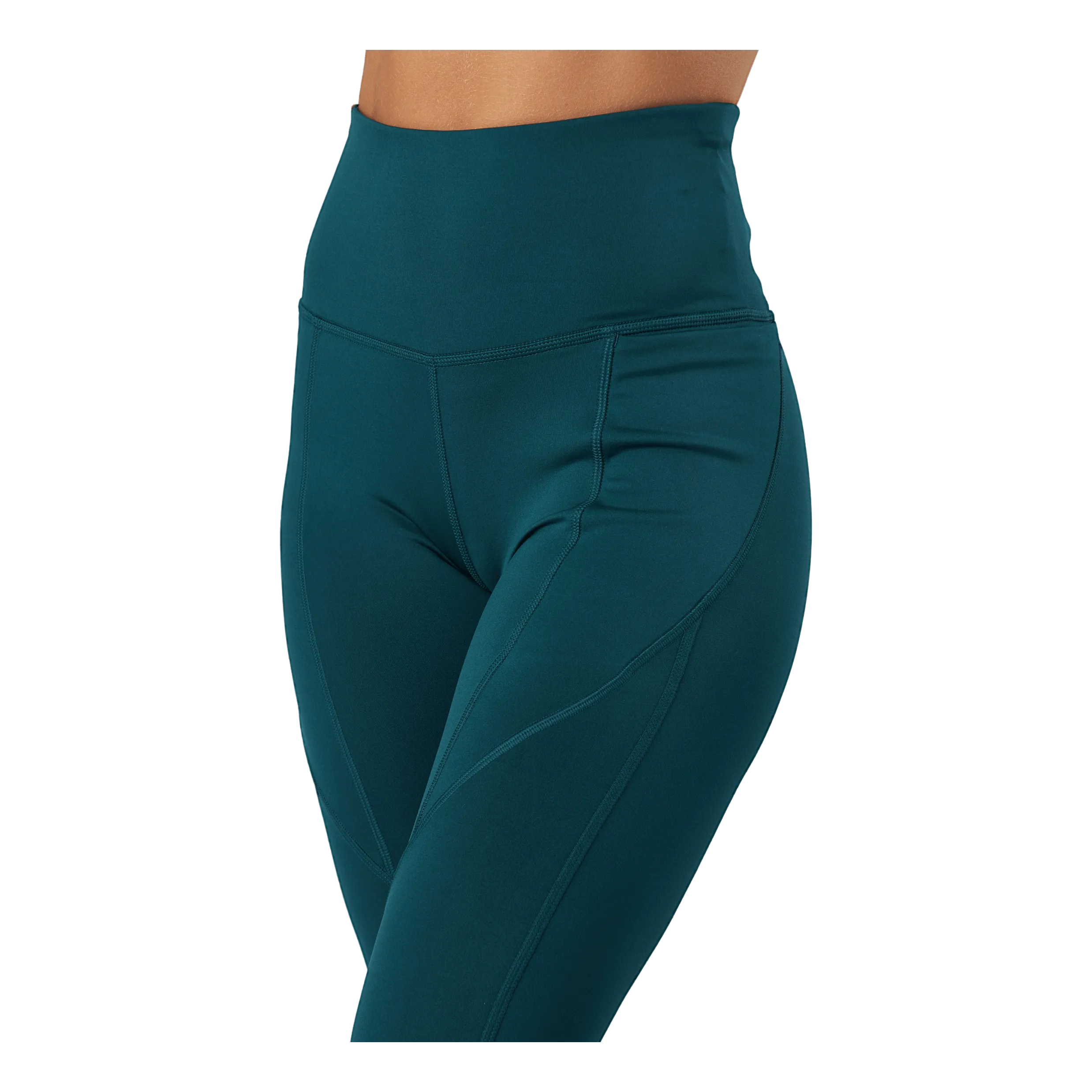 Reebok Wor Pp High Rise Tight Forgrn