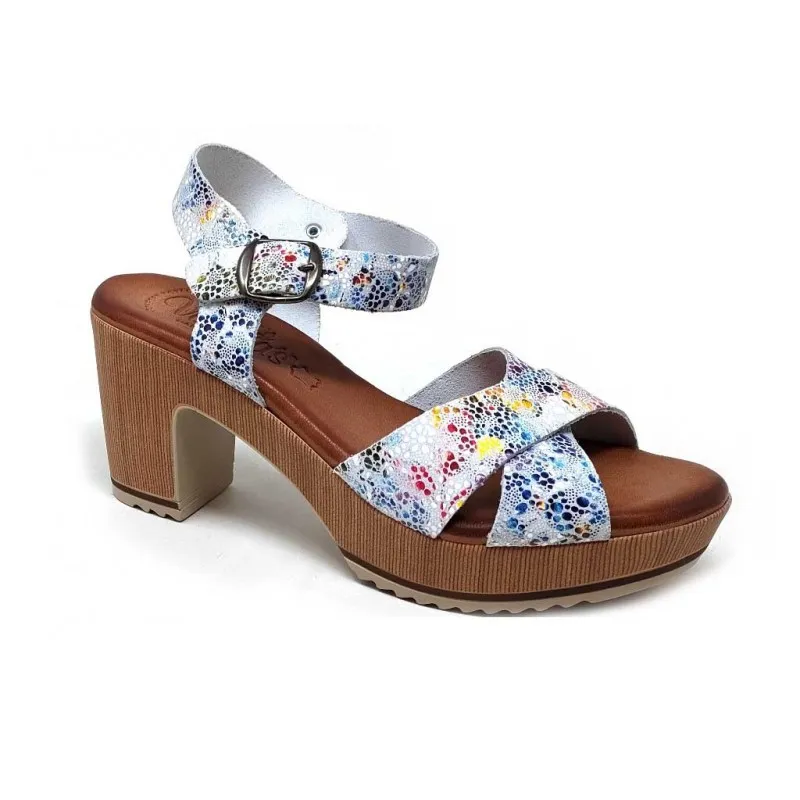 SANDALIA MUJER PIEL VALERIA'S 6234