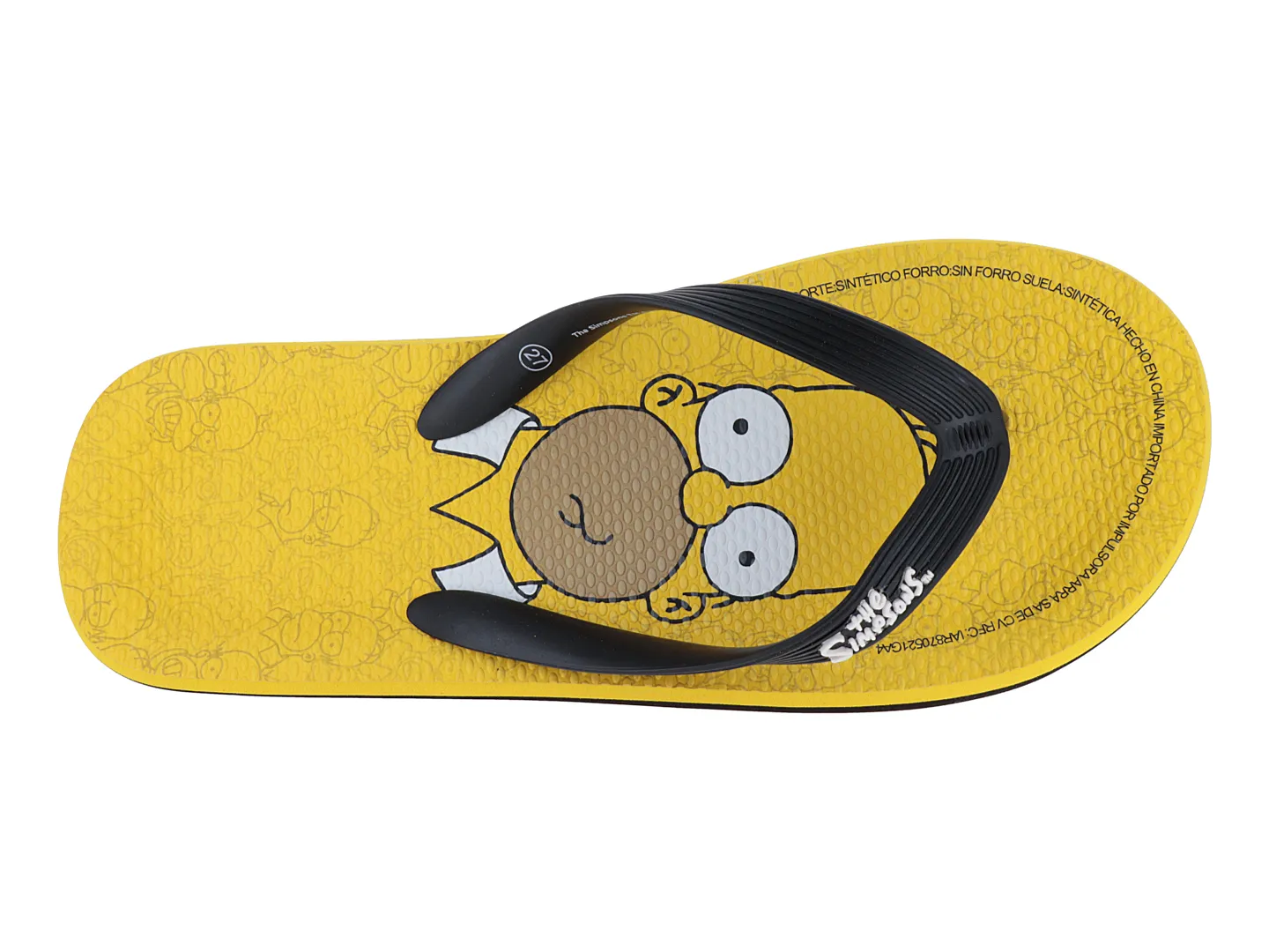 Sandalias Arra Los Simpsons Para Hombre