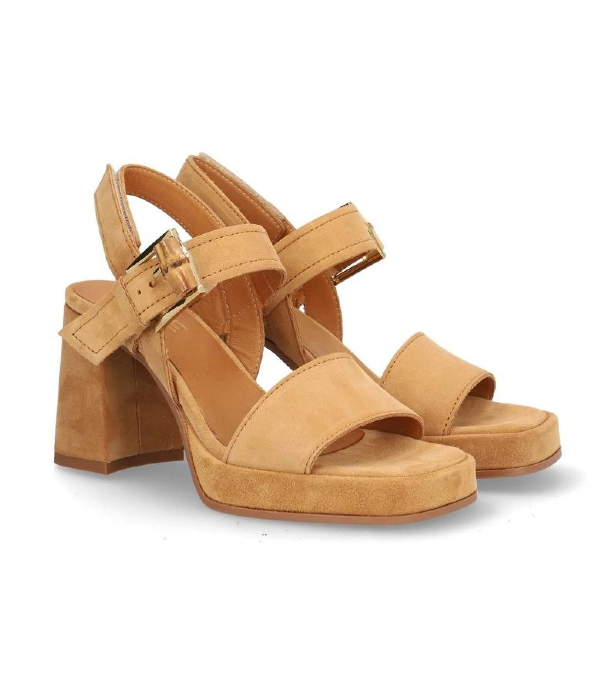 Sandalias de piel Chiara 11 marrón