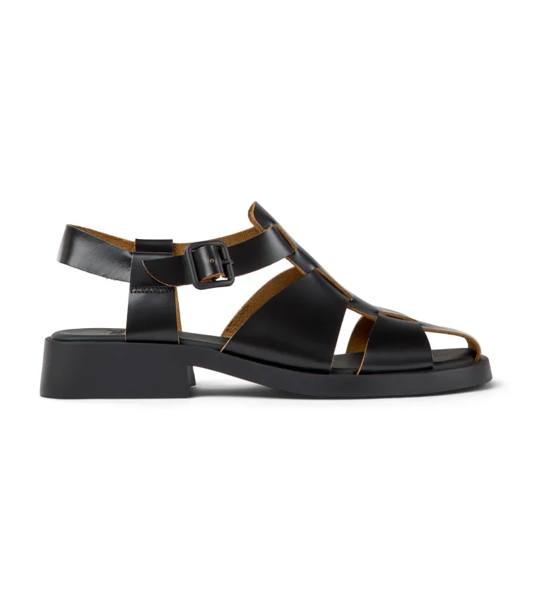 Sandalias de piel Dana negro