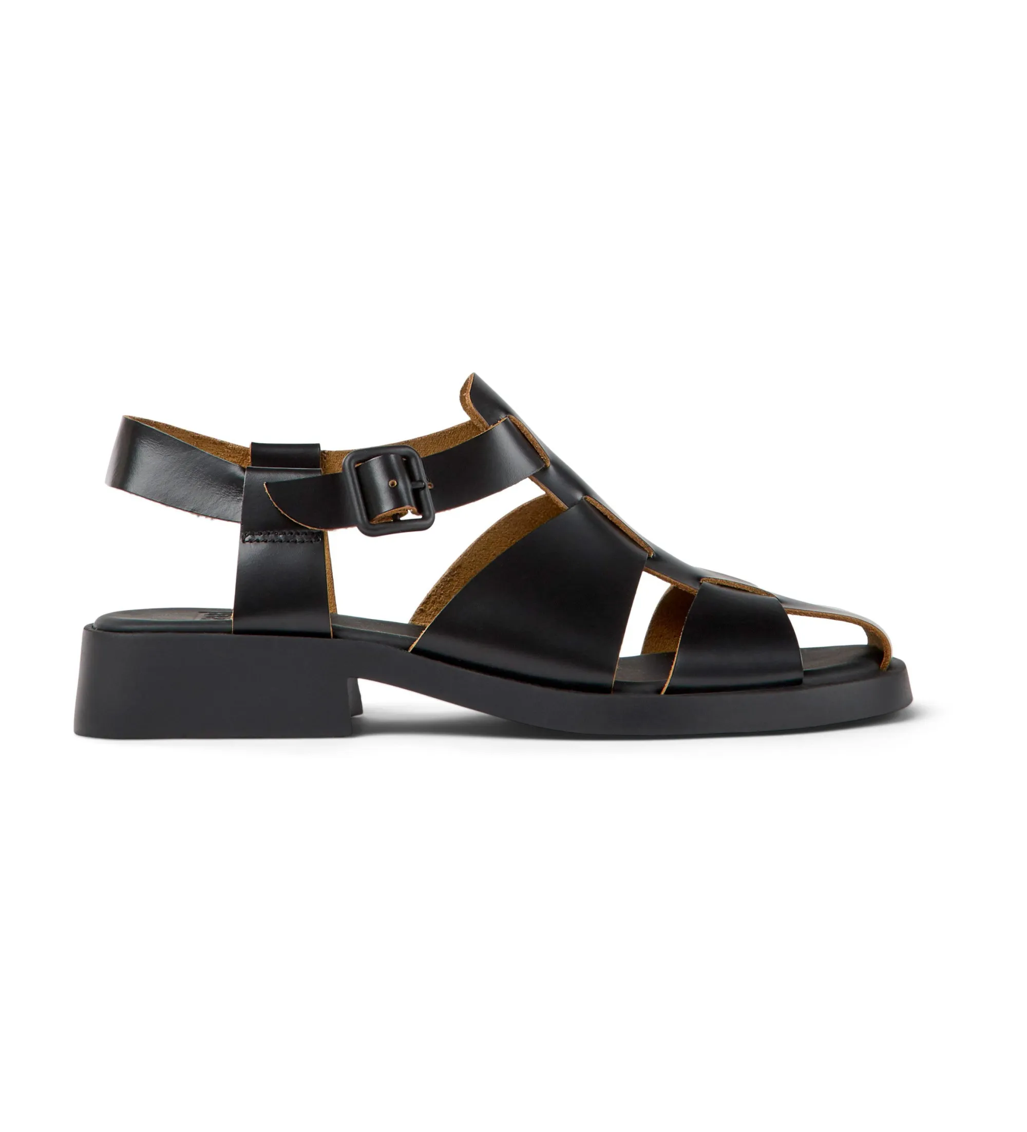 Sandalias de piel Dana negro