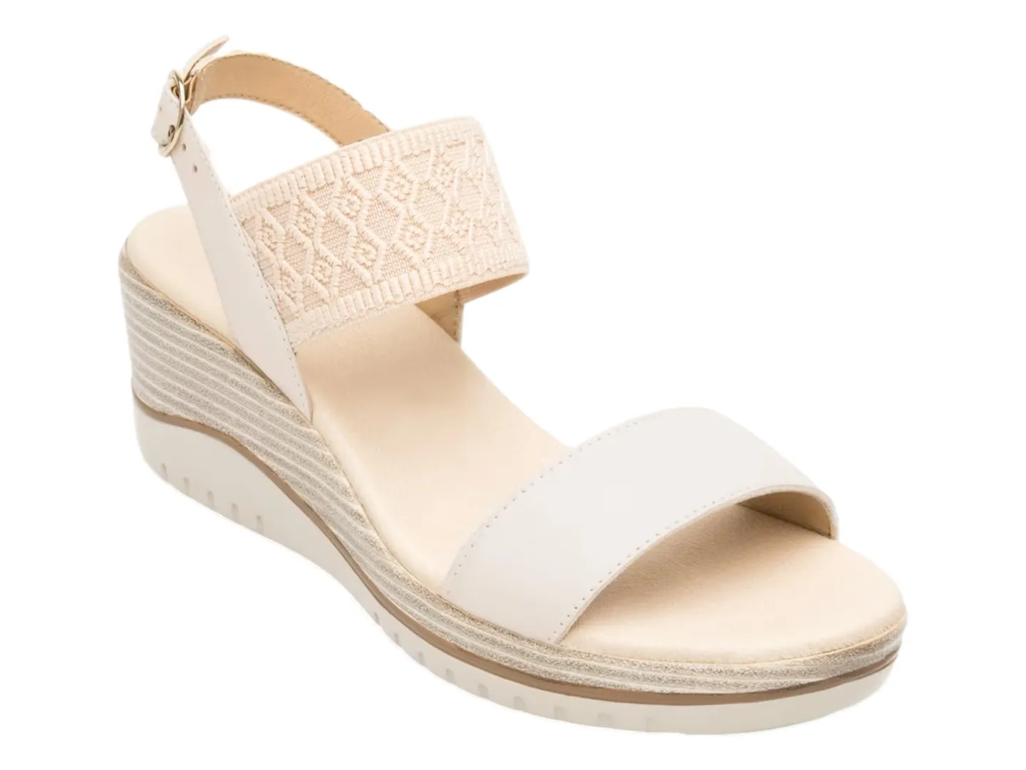 Sandalias Flexi Emily  Blanco Para Mujer