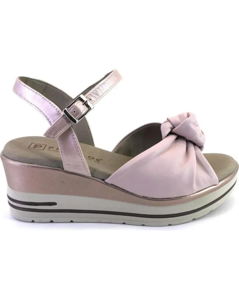 SANDALIAS PITILLOS  DE MUJER 261123 SANDALIAS DE MUJER PIEL  ROSA