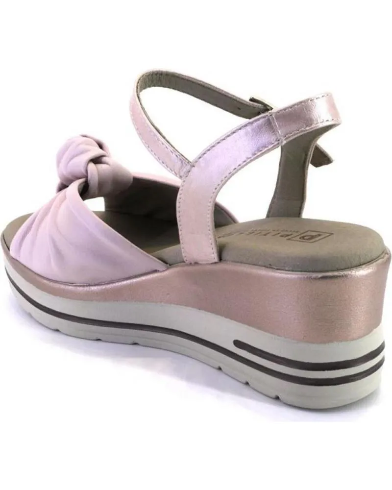 SANDALIAS PITILLOS  DE MUJER 261123 SANDALIAS DE MUJER PIEL  ROSA