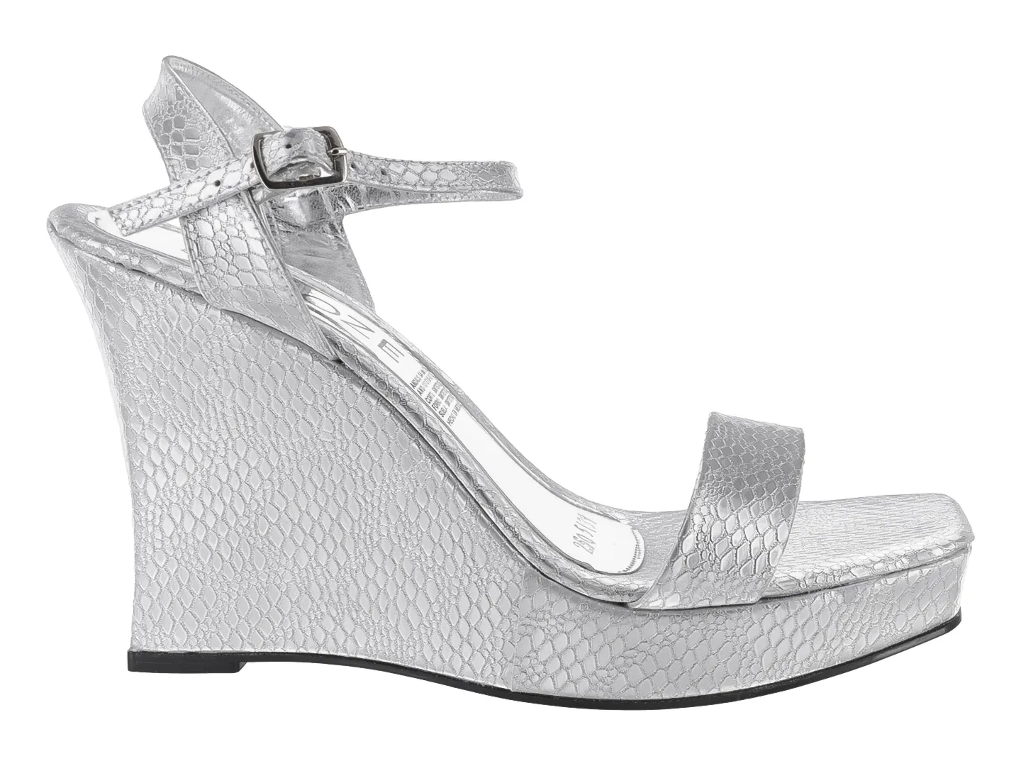 Sandalias Roze Auro Plata Para Mujer