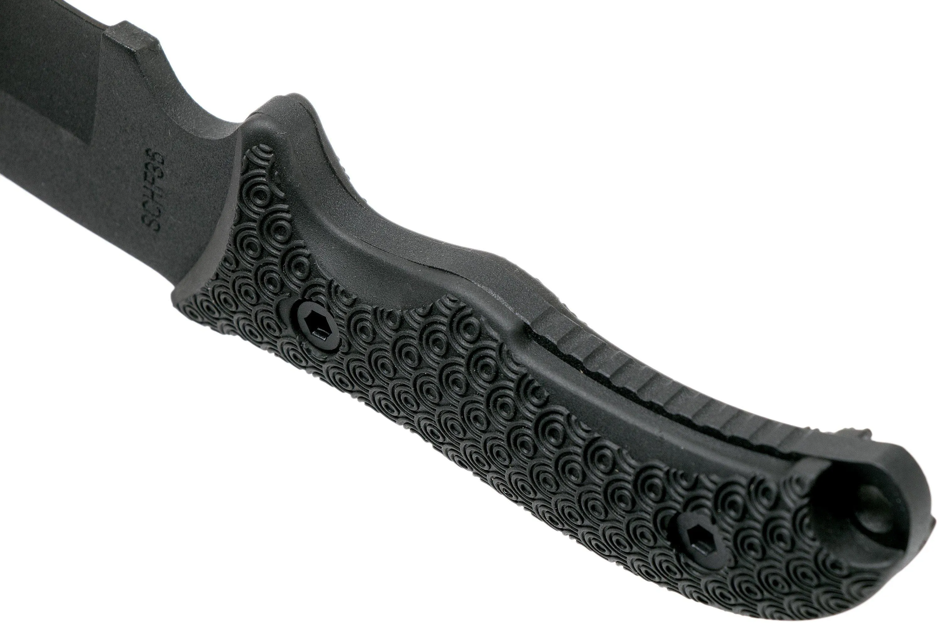 Schrade Frontier 5 Fixed Blade SCHF36, 1095 Carbon Steel, cuchillo fijo con piedra de afilar & firesteel"